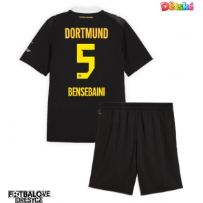 Borussia Dortmund Ramy Bensebaini #5 Dětské Venkovní dres komplet 2026-27 Krátký Rukáv (+ trenýrky)